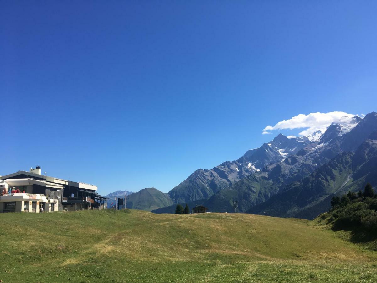 레컨테민스몬트조이 Les Pierres Blanches Mont Blanc 아파트 외부 사진